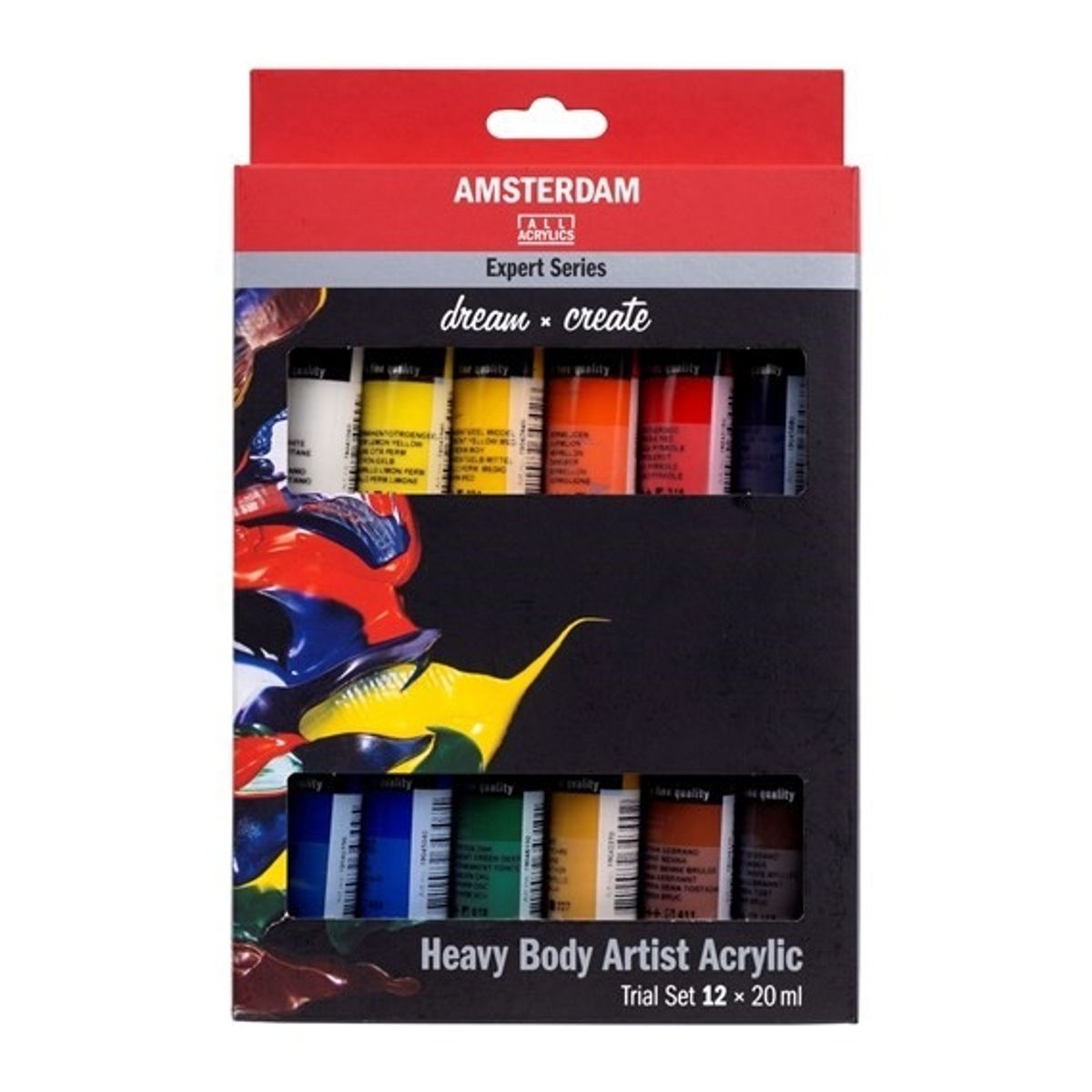 Amsterdam Heavy Body Artist Acrylic Trail set 12 x 20 ml