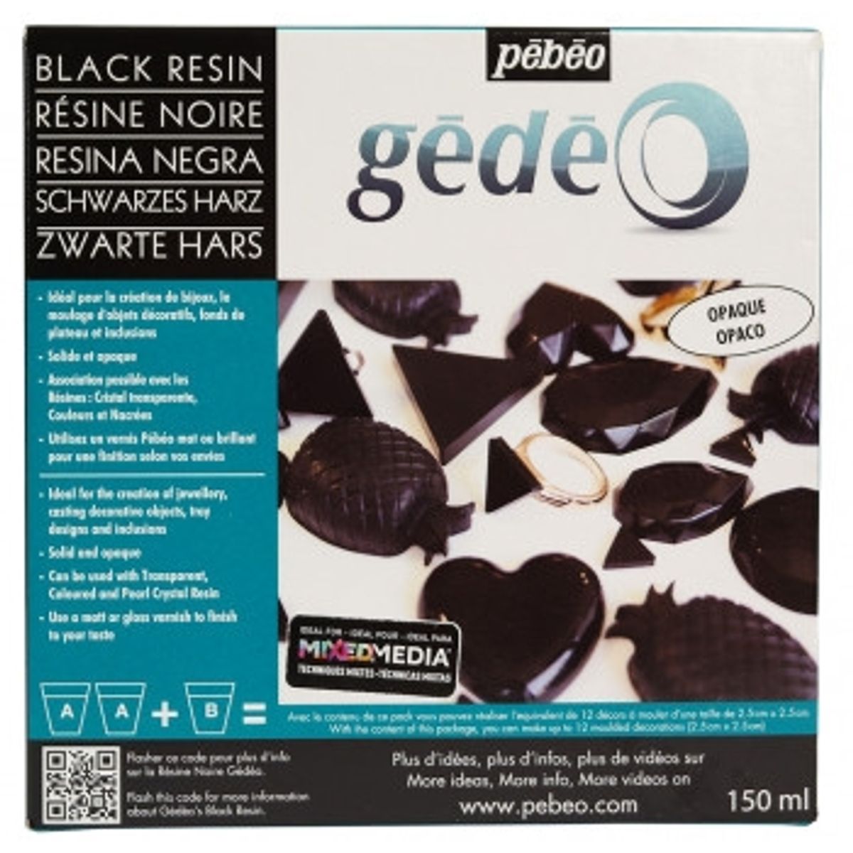 Pebeo Resin Colour Kit 150 ml