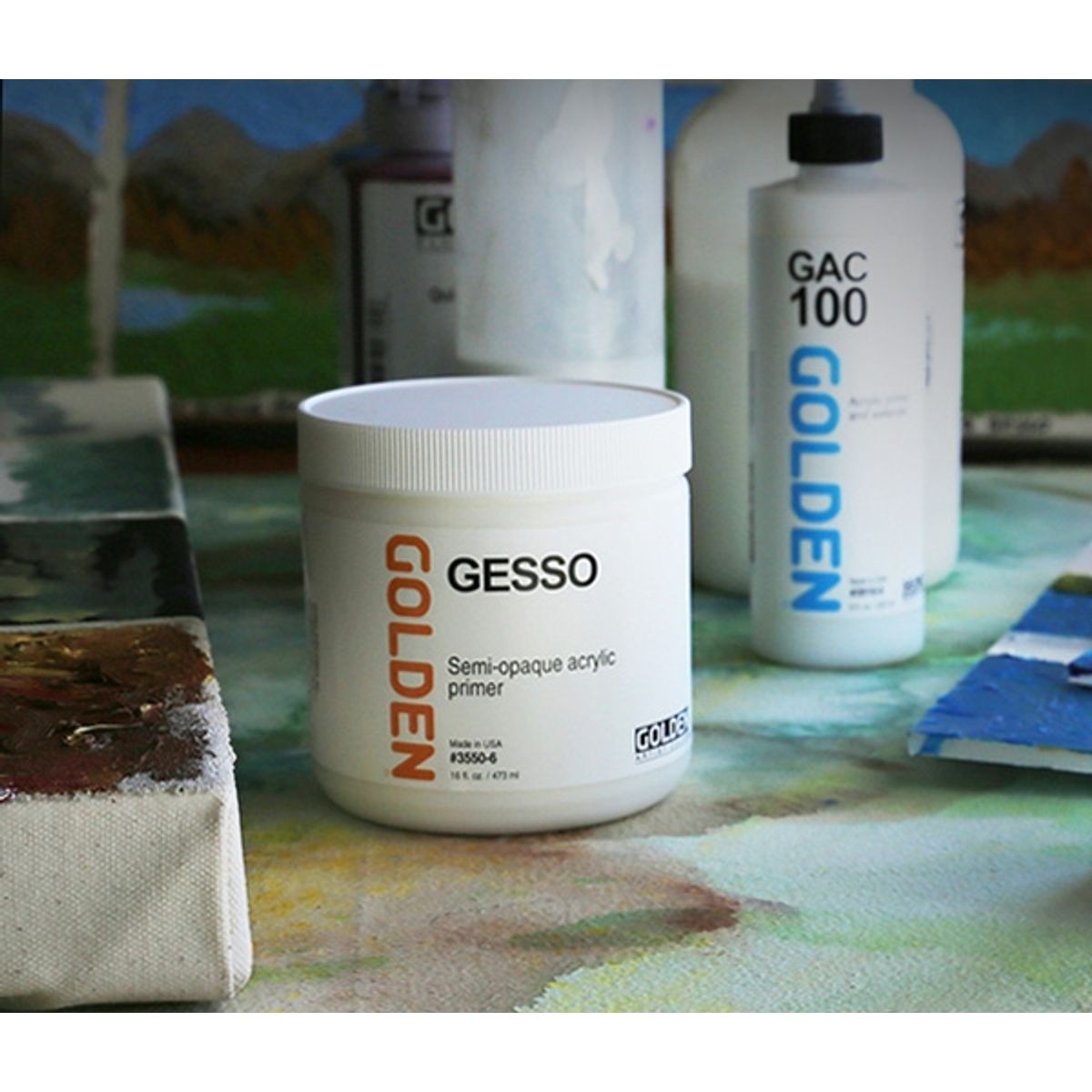 Golden 236 ml. 3550 Gesso