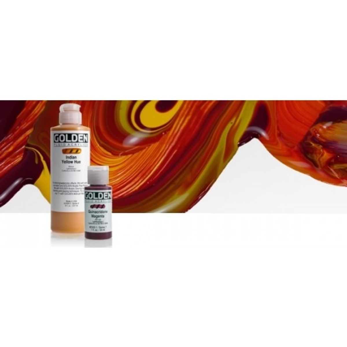 Golden Fluid 119 ml. 2428 Cadmium Yellow Medium Hue