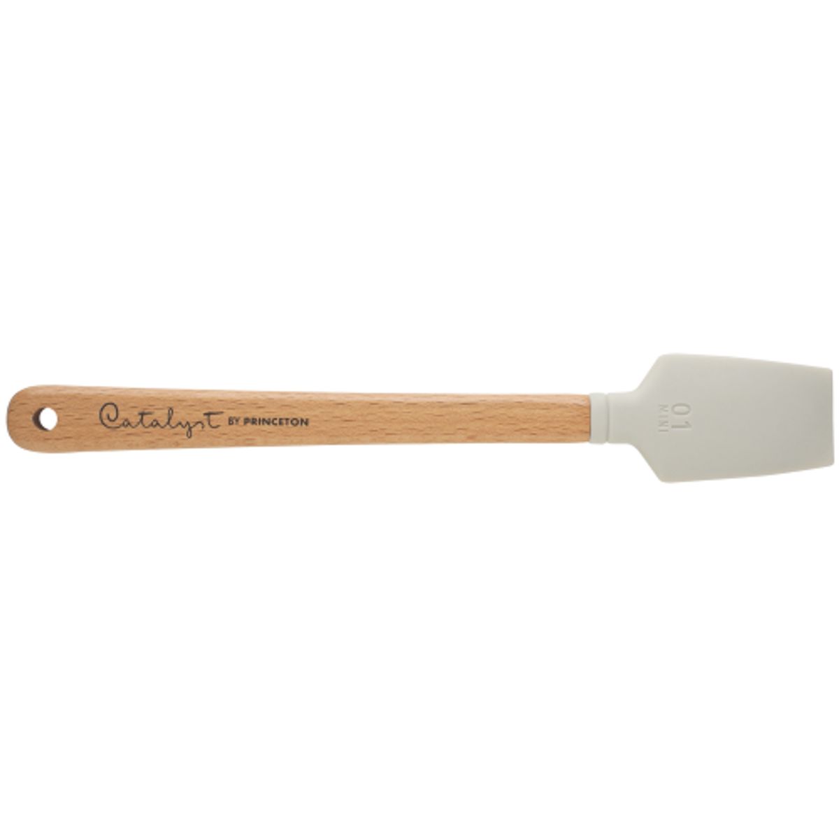 Princeton Catalyst Wood/White Mini Blade Short Handled No