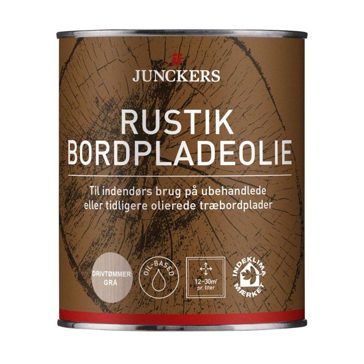 Junckers Rustik Bordpladeolie Drivtømmer 3/4 Liter