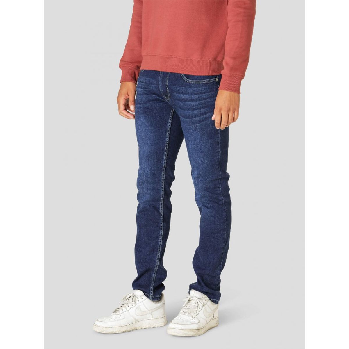 Marcus - FELIX 2160 SUPER STRETCH JEANS - MØRKEBLÅ - Herre - 31/34 - (Regular fit)