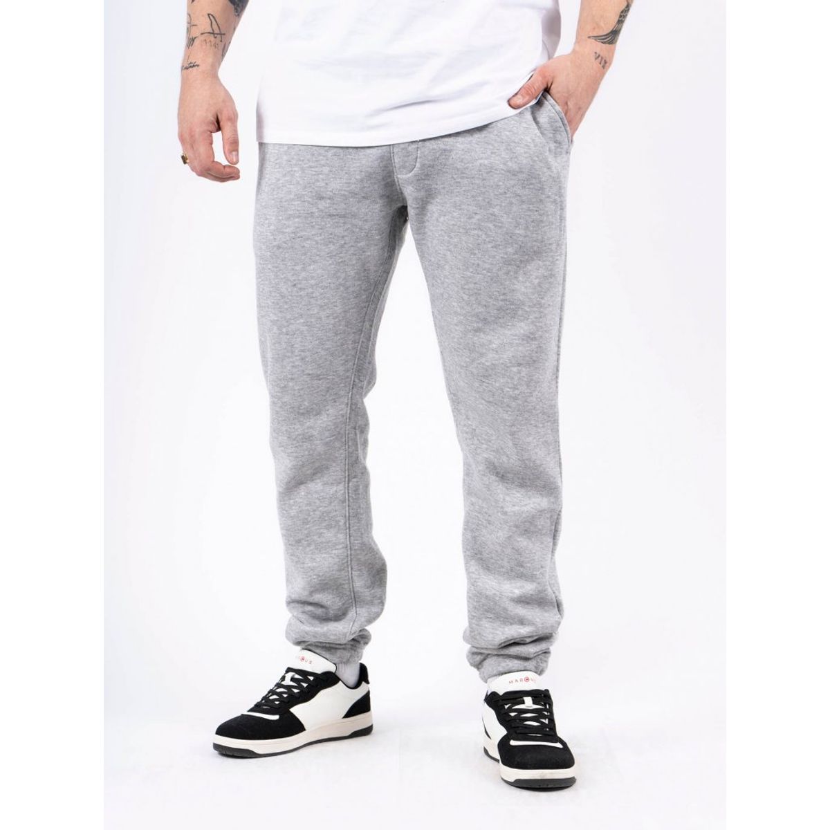 Marcus - Colin sweat Pants i grå - Herre - Medium