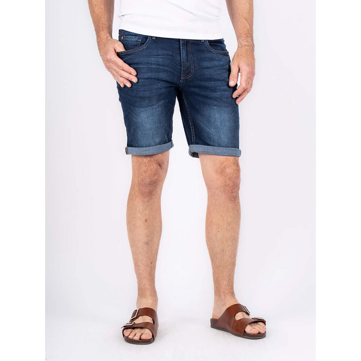 Pre End - Indie denim shorts i blå - Herre - 30