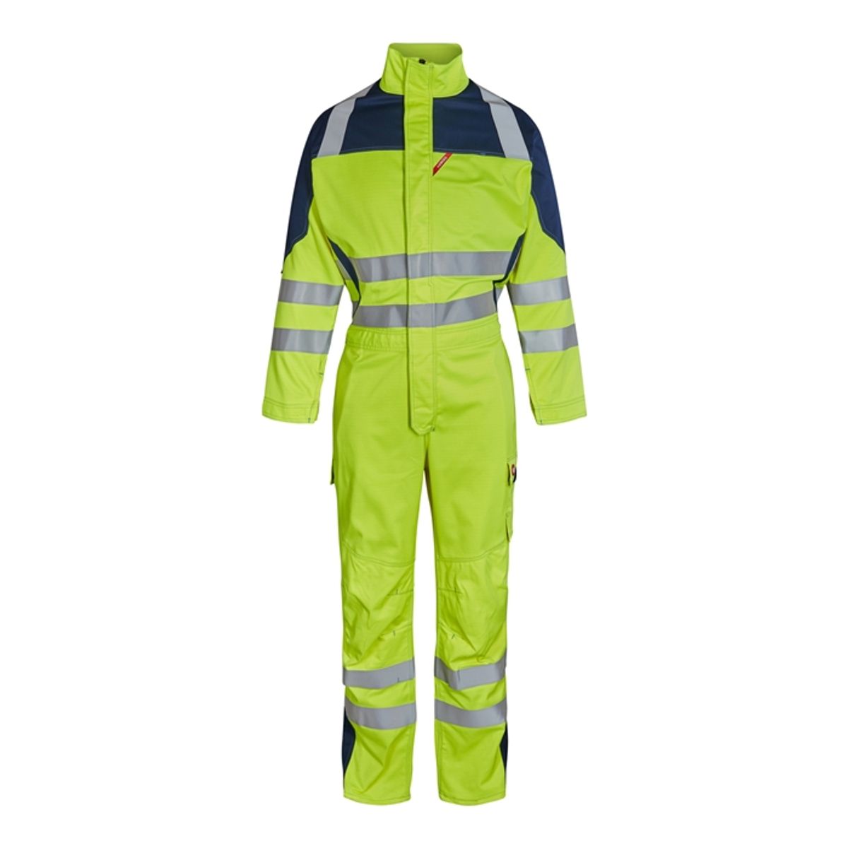 Fe-engel Safety+ Kedeldragt - Gul/marine-xs