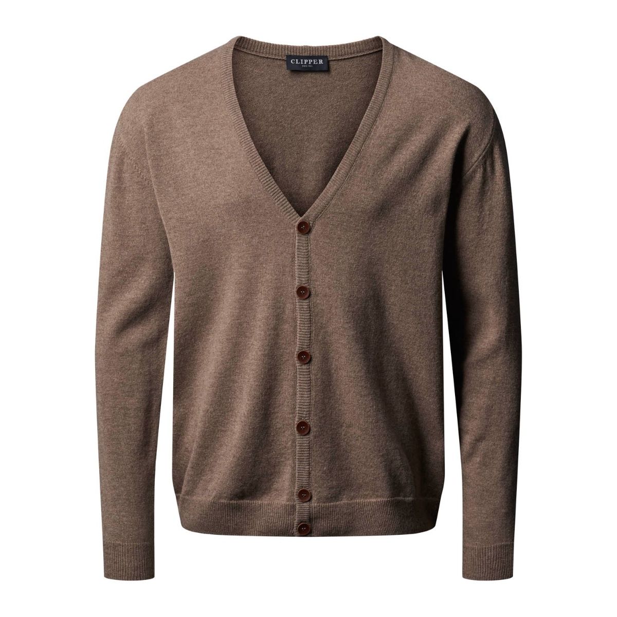 Clipper Wexford Cardigan V Neck Buttons 51072