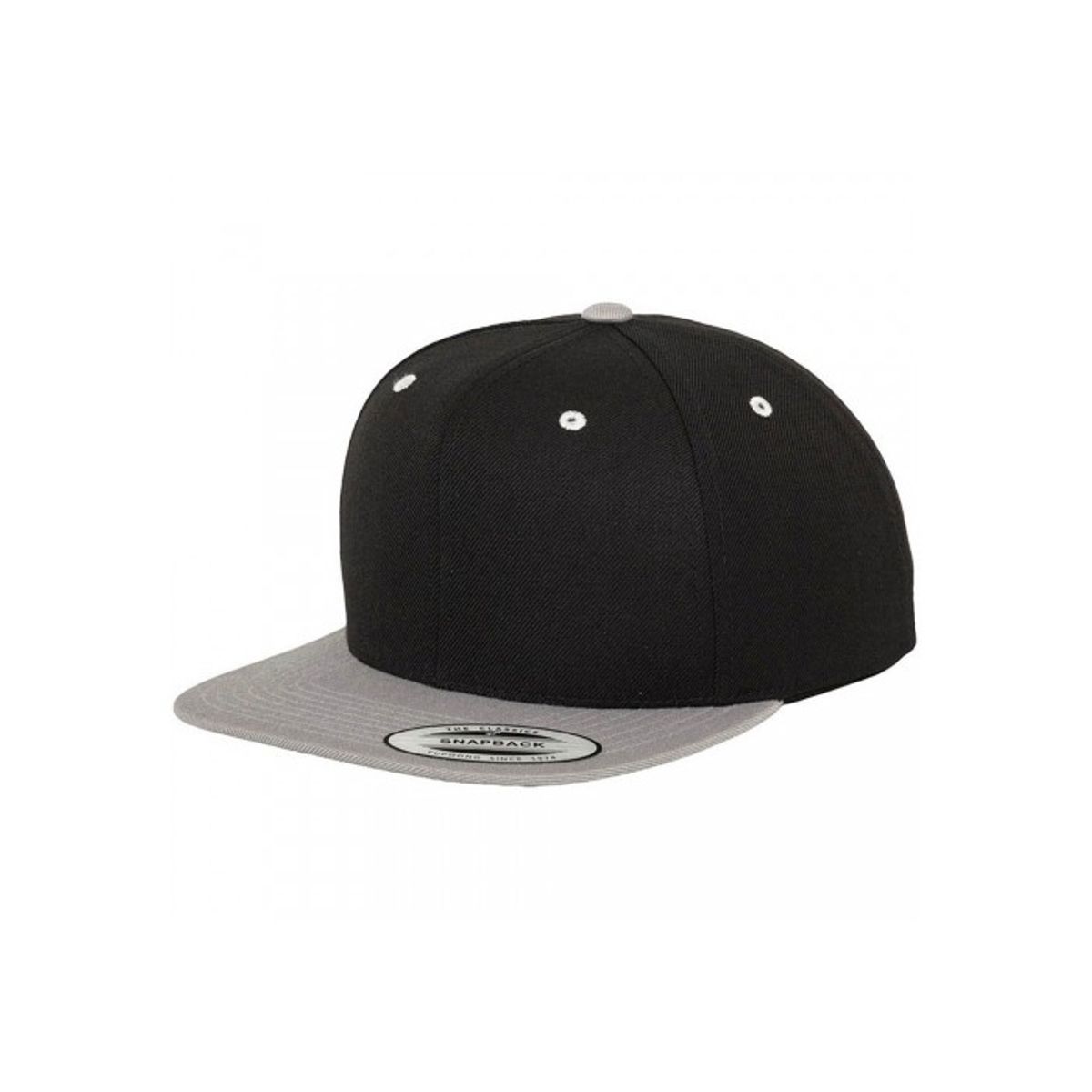 Flexfit Snapback Black Silver