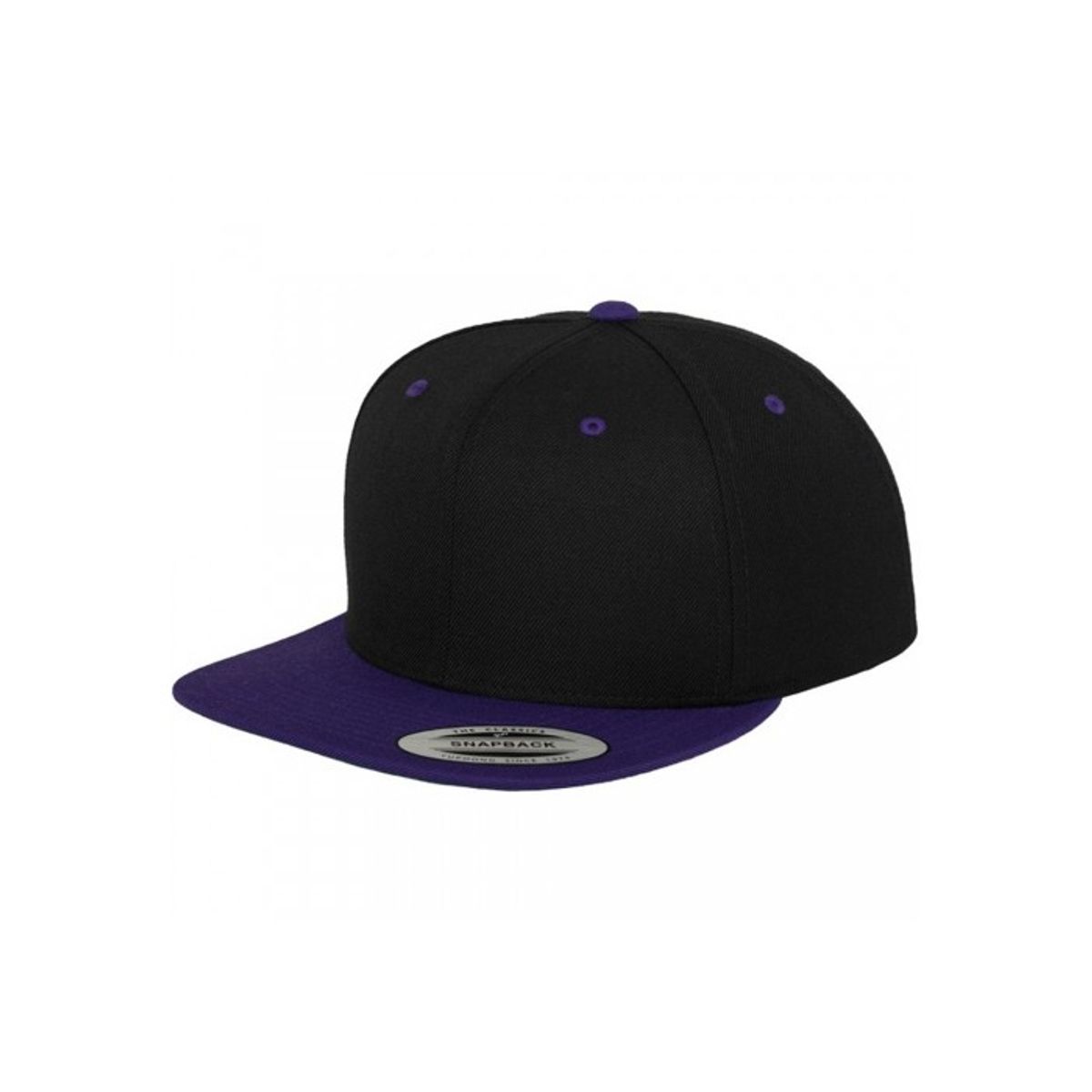 Flexfit Snapback Black Purple