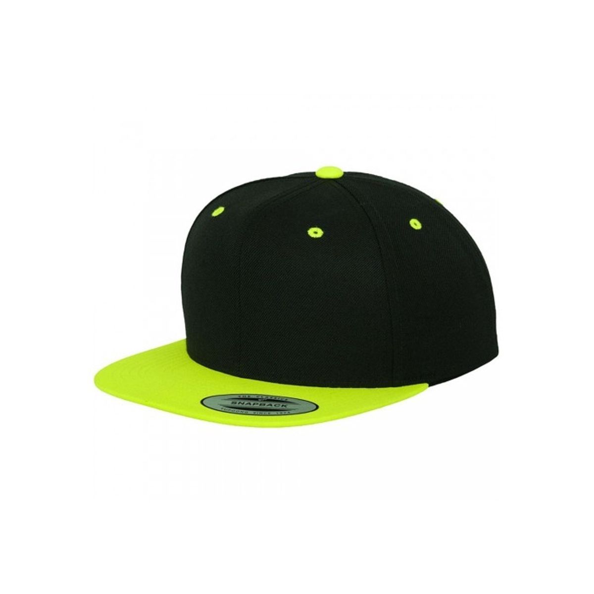 Flexfit Snapback Black Yellow