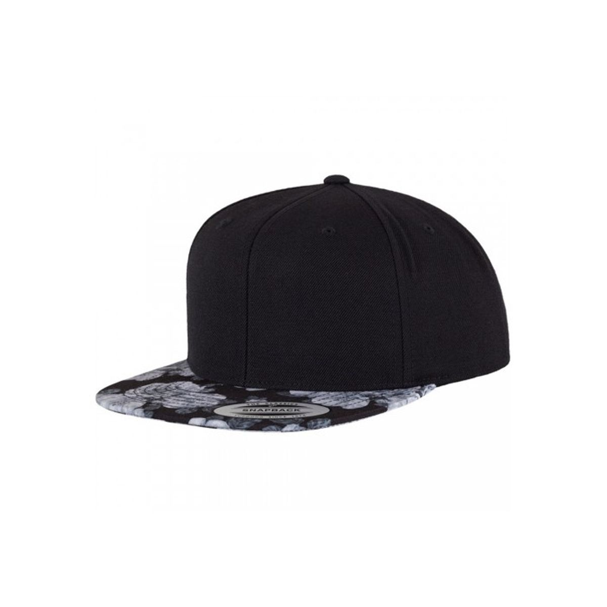 Flexfit Snapback Black Grey Rose