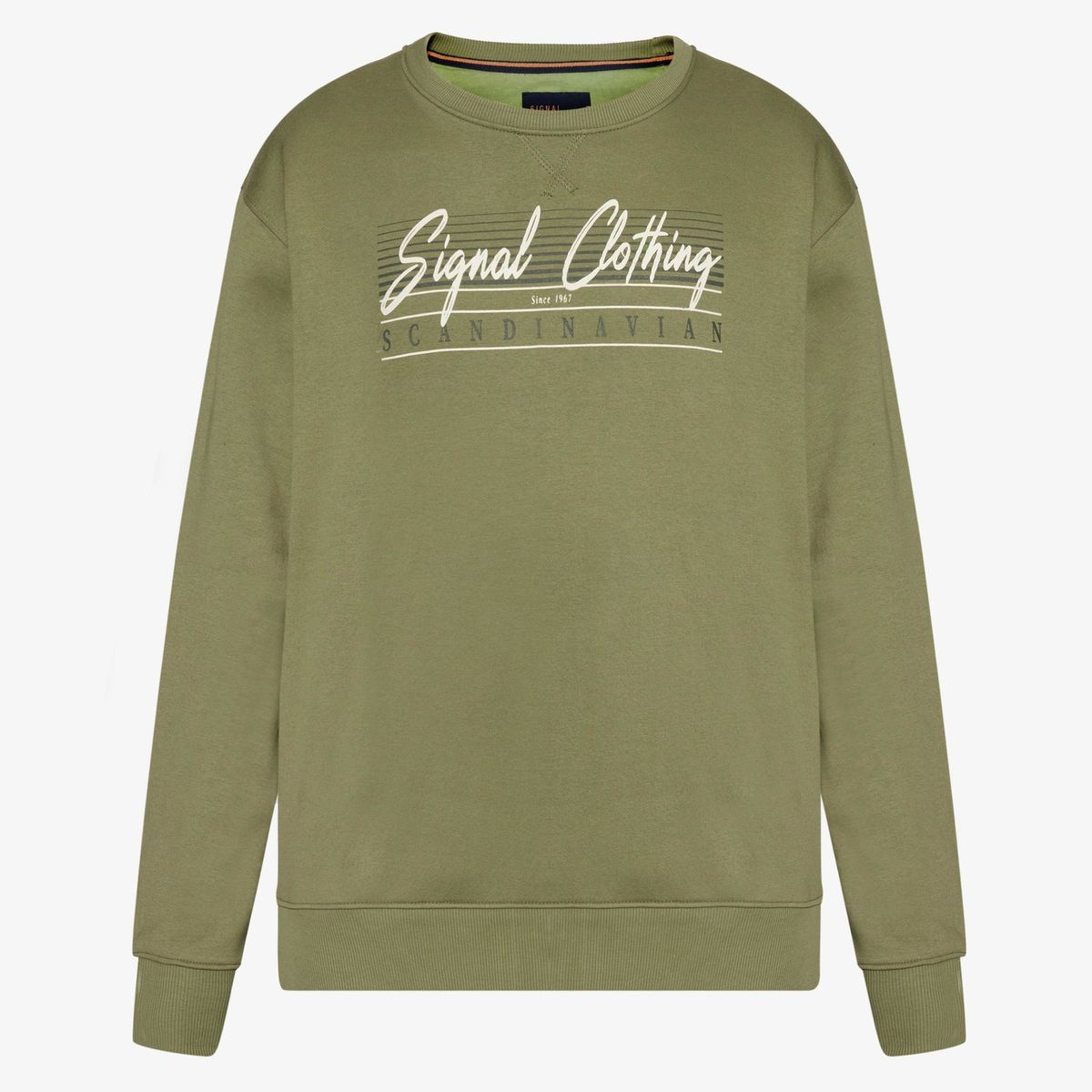 Signal Sweatshirt Kavin Olive Garden-large