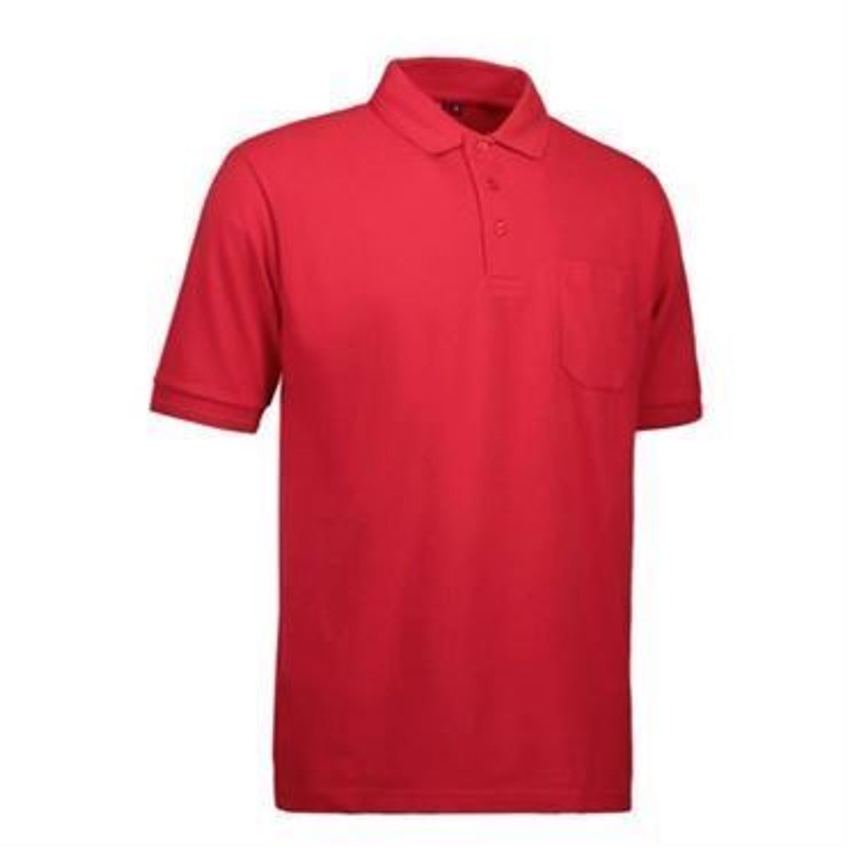 Id Pro Wear Polo Med Brystlomme 0320 Rød-xl