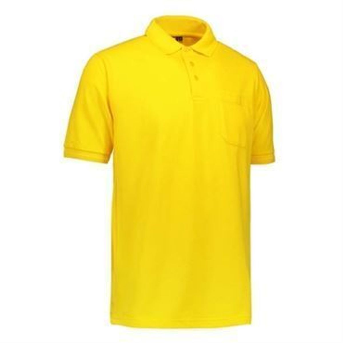 Id Pro Wear Polo Med Brystlomme 0320 Gul-6xl