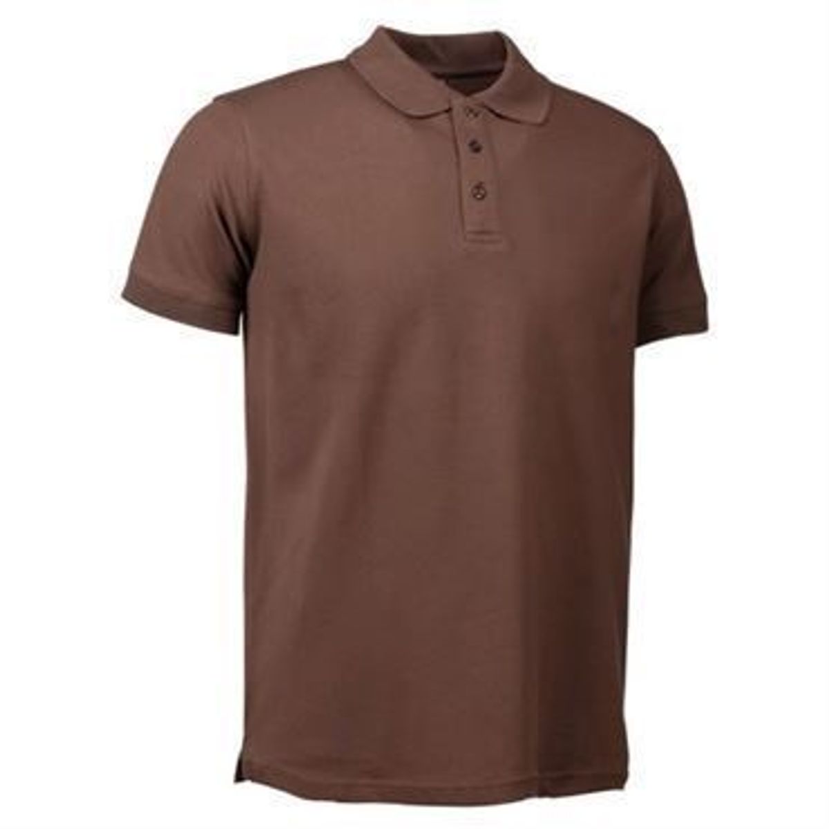 Id Stretch Polo 0525 Mocca-large