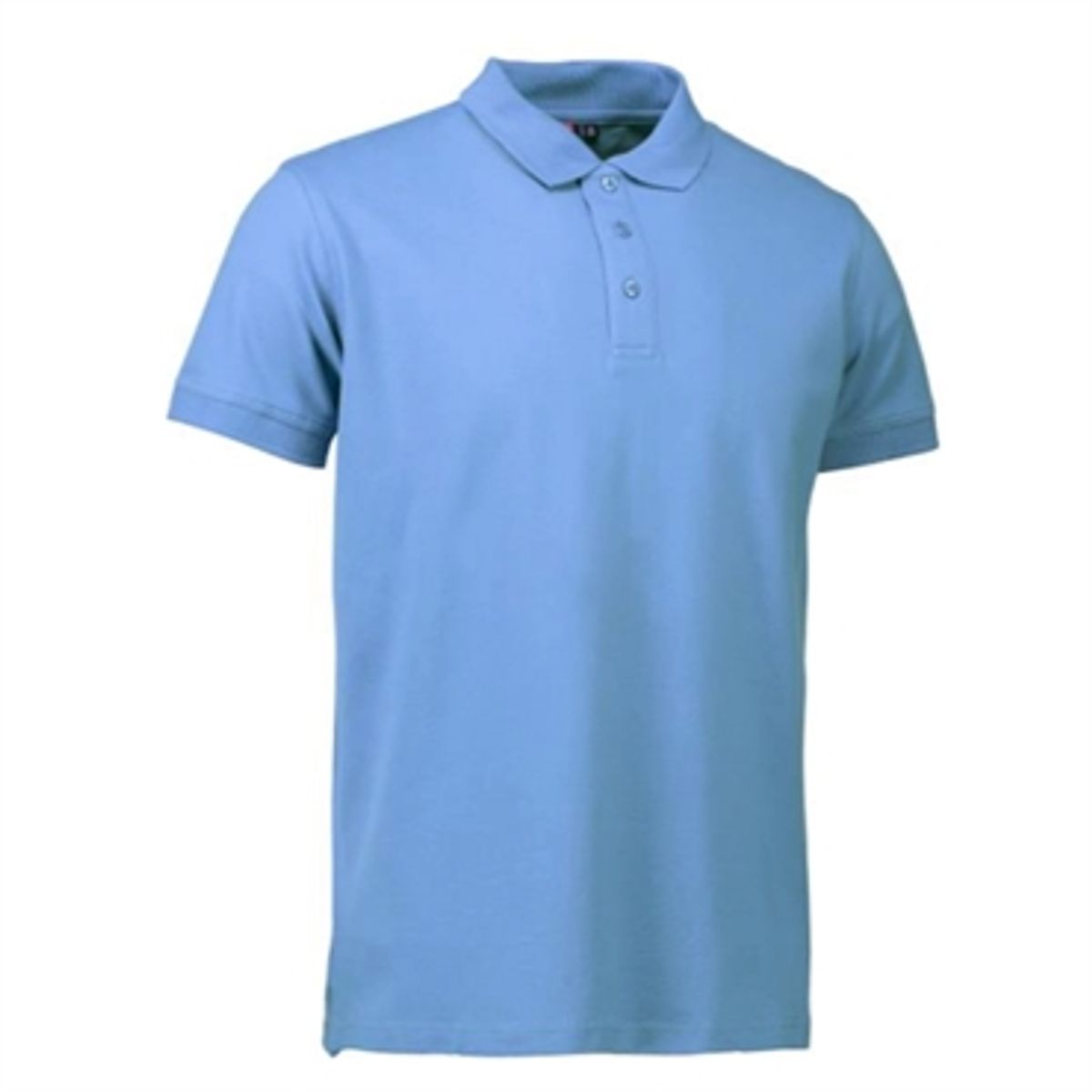 Id Stretch Polo 0525 Lys Blå-3xl