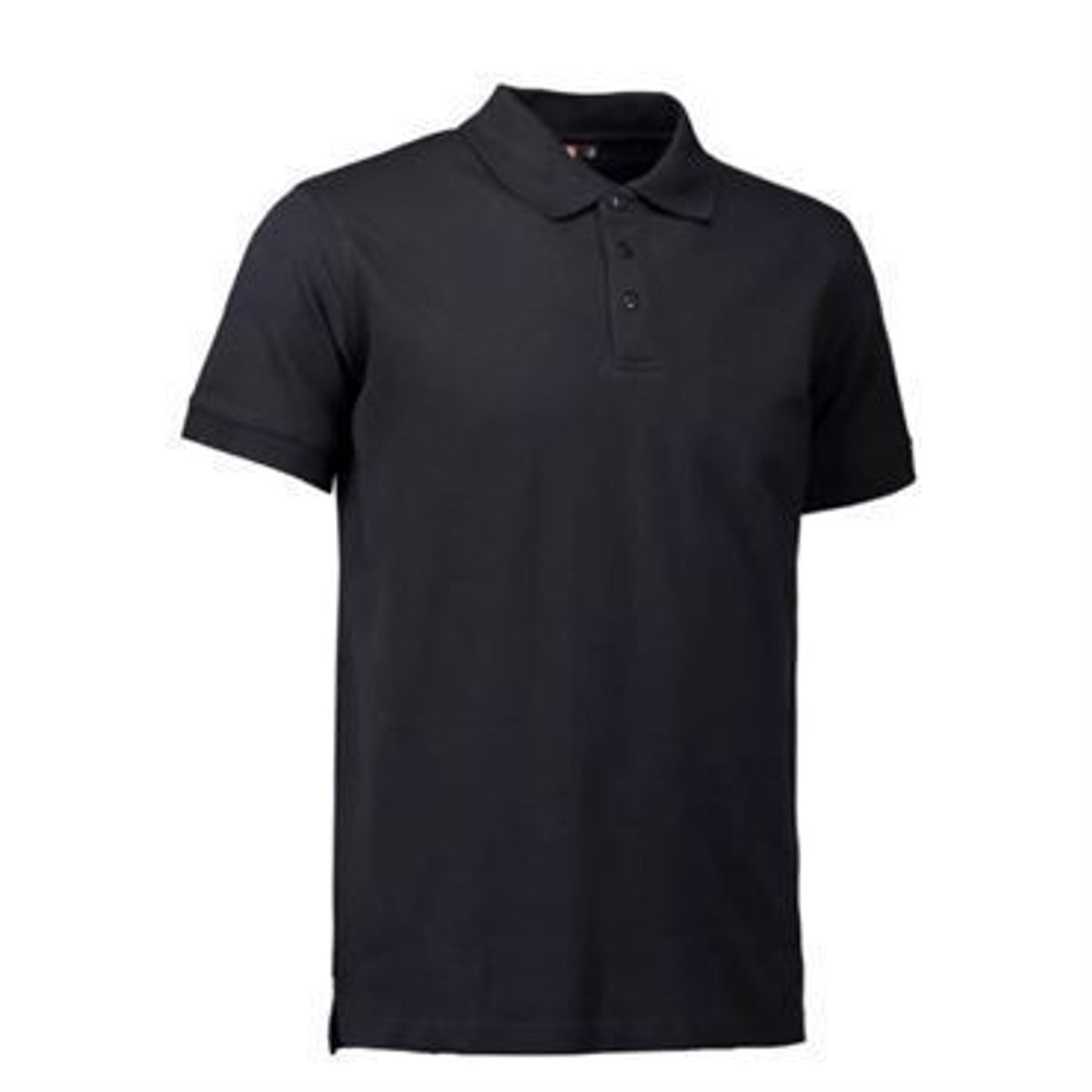 Id Stretch Polo 0525 Sort-2xl