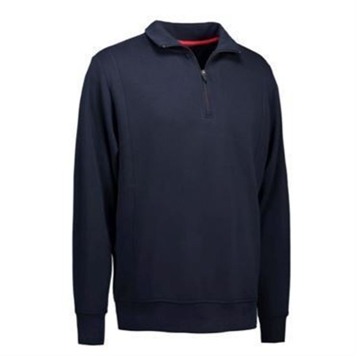 Id Sweatshirt Med Krave 0603 Navy-3xl