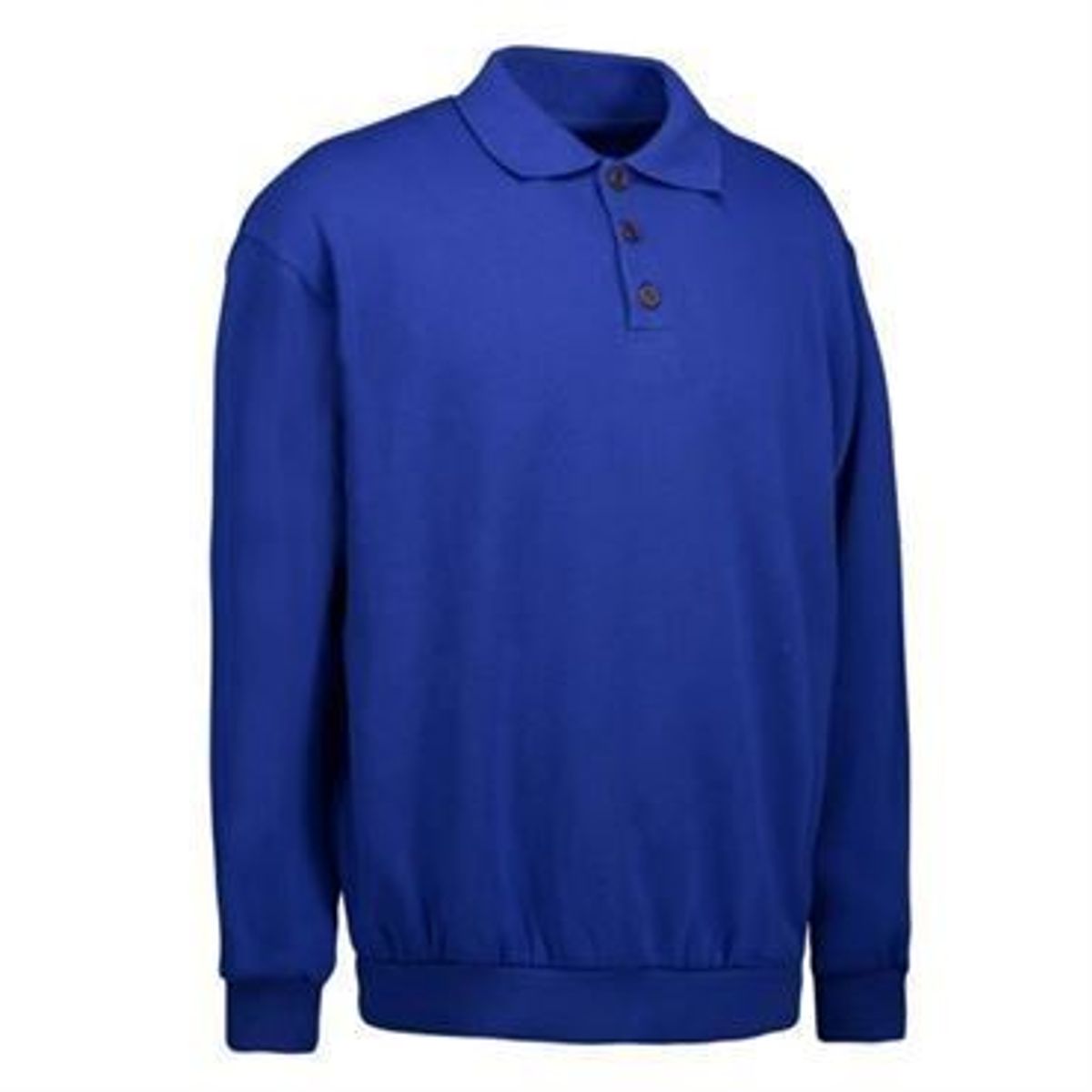 Id Polosweatshirt 0601 Kongeblå