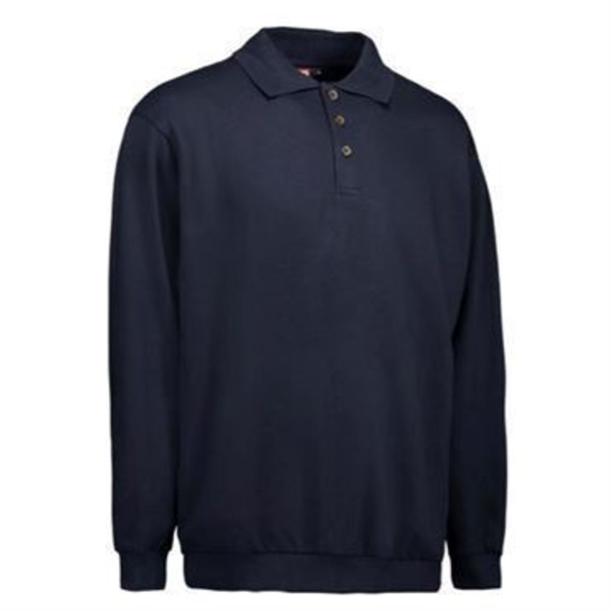 Id Polosweatshirt 0601 Rød-3xl