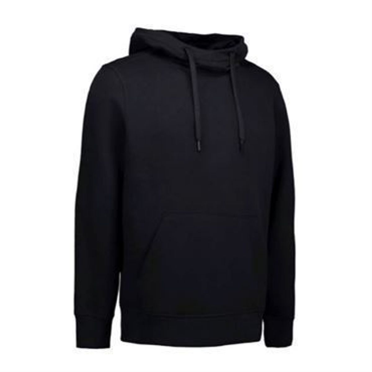 Id Sweatshirt Med Hætte 0636 Sort-xl