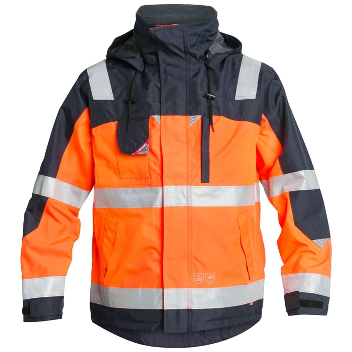 Fe-engel En 20471 Pilot Skaljakke - Orange/marine-xl