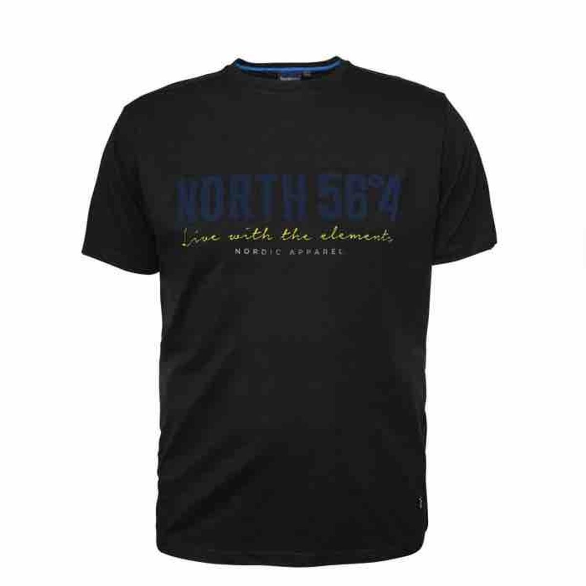 North 56°4 Printet T-shirt 99865 0099_8x-large