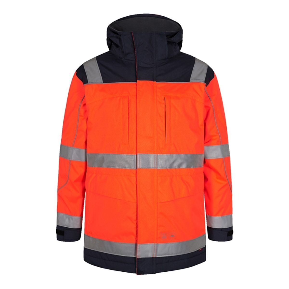 Fe-engel Safety Parkajakke - Orange/marine-3xl