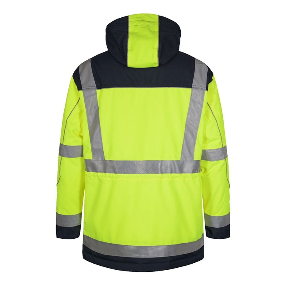 Fe-engel Safety Parkajakke - Gul/sort-6xl