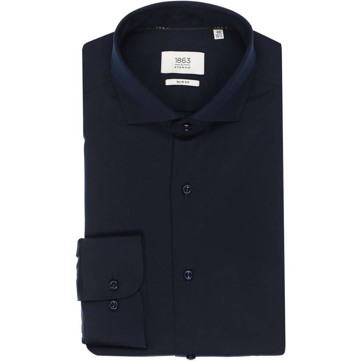 Eterna Jersey Skjorte Slim Fit 1863 Premium 2159 Ys82 19_42/l