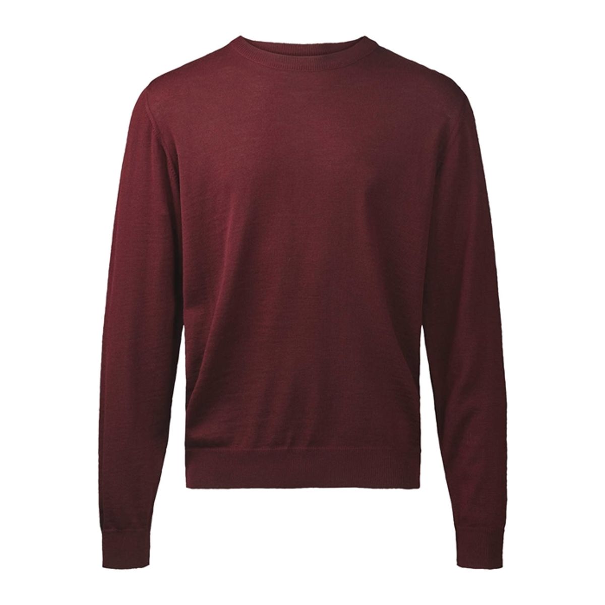 Belika Pullover - Rund Hals - Bordeux-m