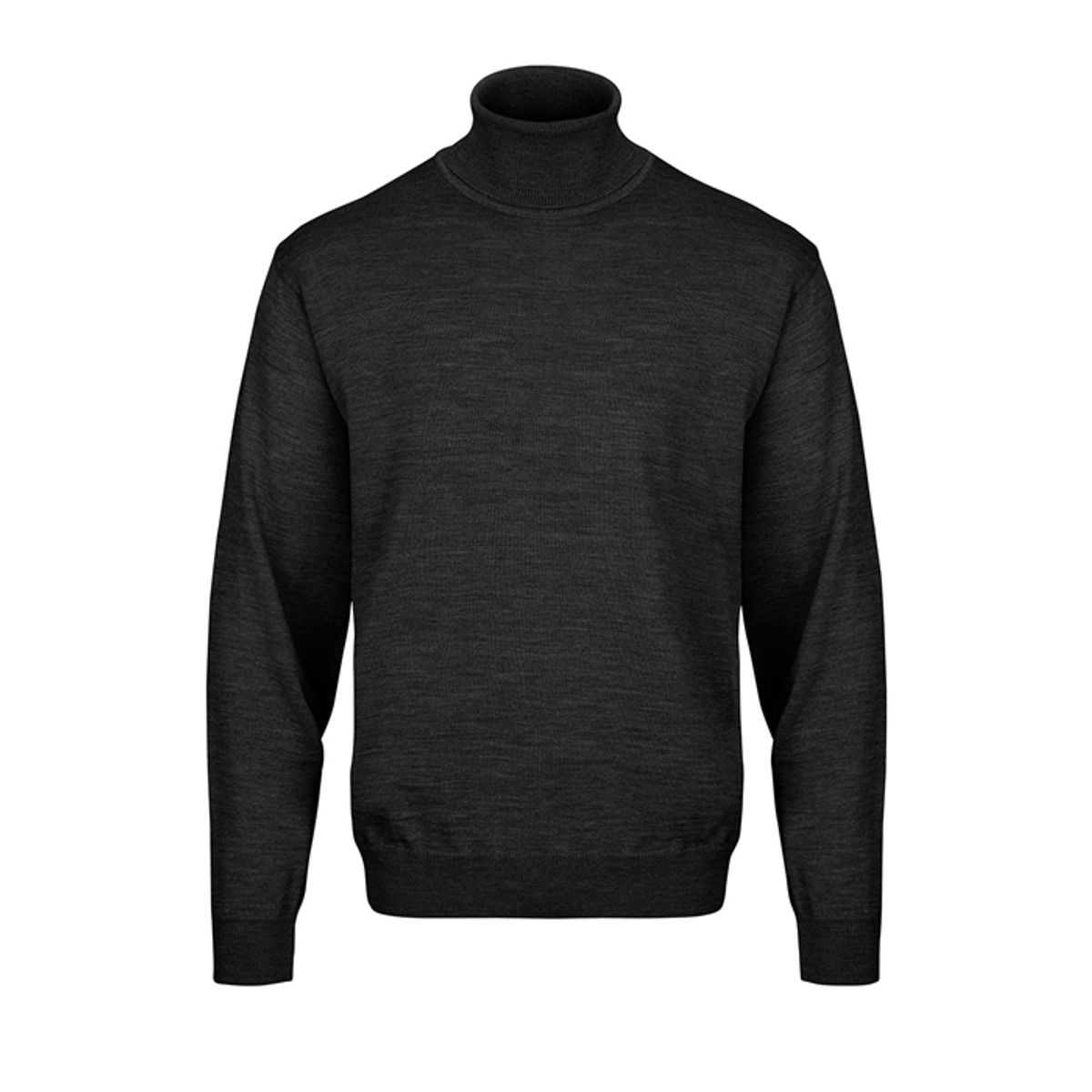 Belika Rullekrave-pullover - Sort-l