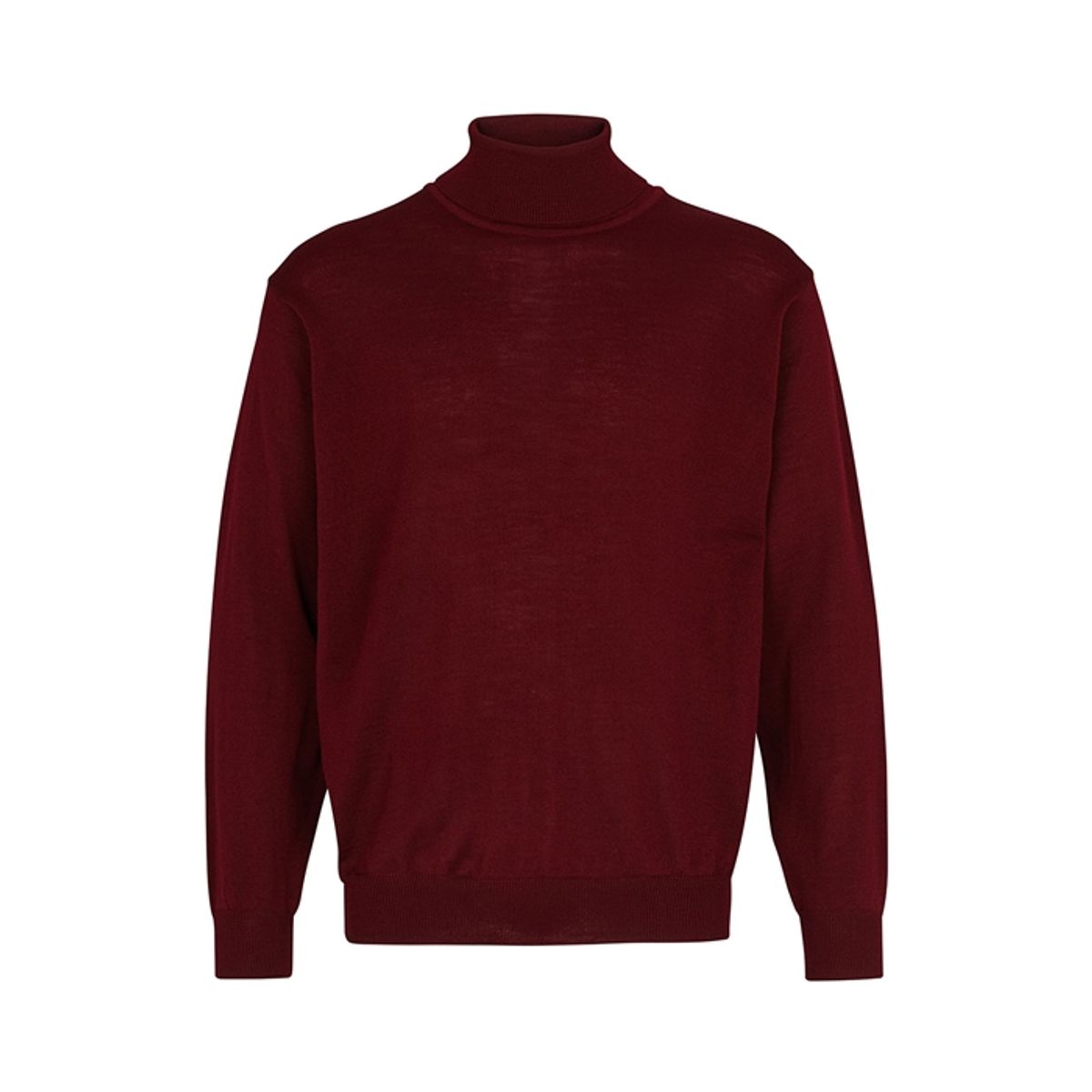 Belika Rullekrave-pullover - Burgundy