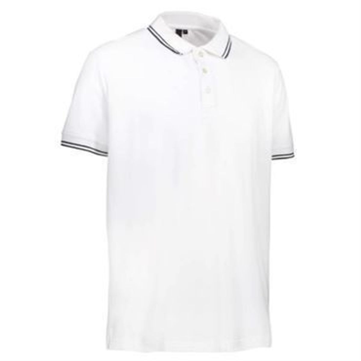 Id Stretch Polo 0522 Hvid