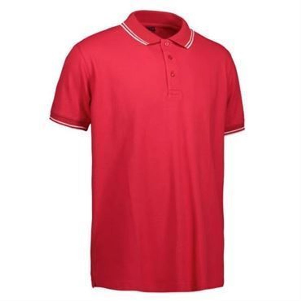 Id Stretch Polo 0522 Rød-medium