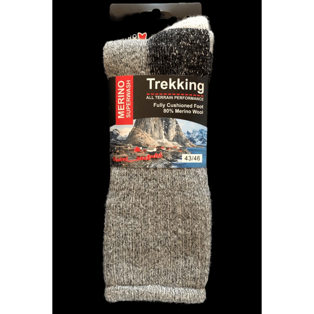 Wool Of Scandinavia Trekking Ragsokker_39-42