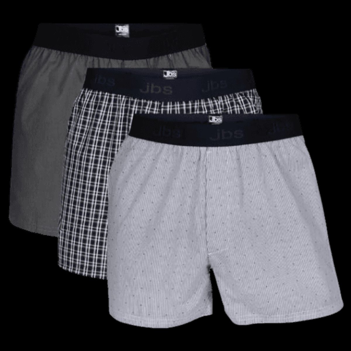 Jbs 3-pack Løse Boxershorts Økologisk Bomuld