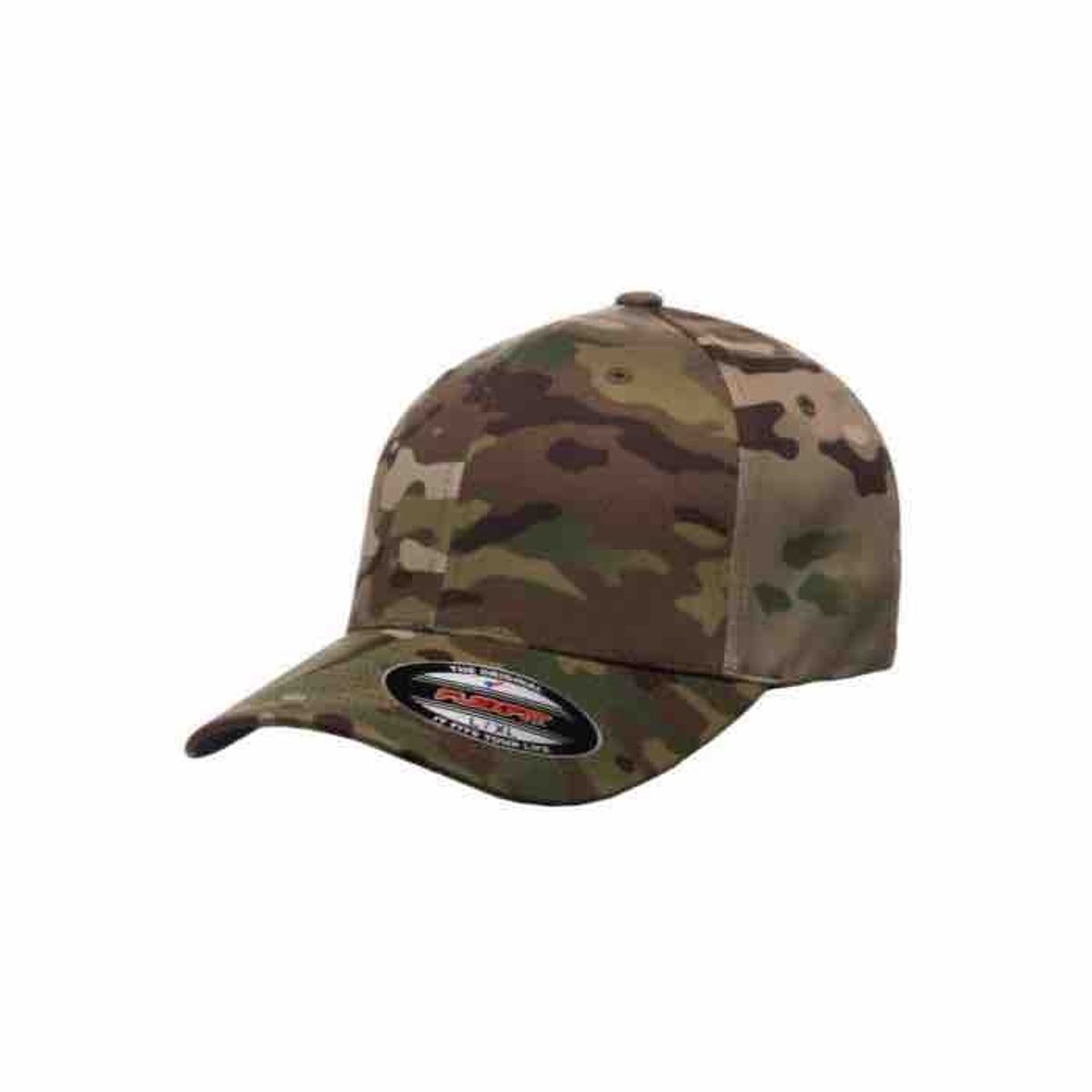 Flexfit Cap Camo Grøn_Large/x-large