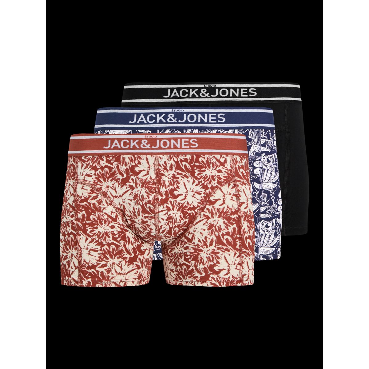 Jack & Jones 3-pack Trunks