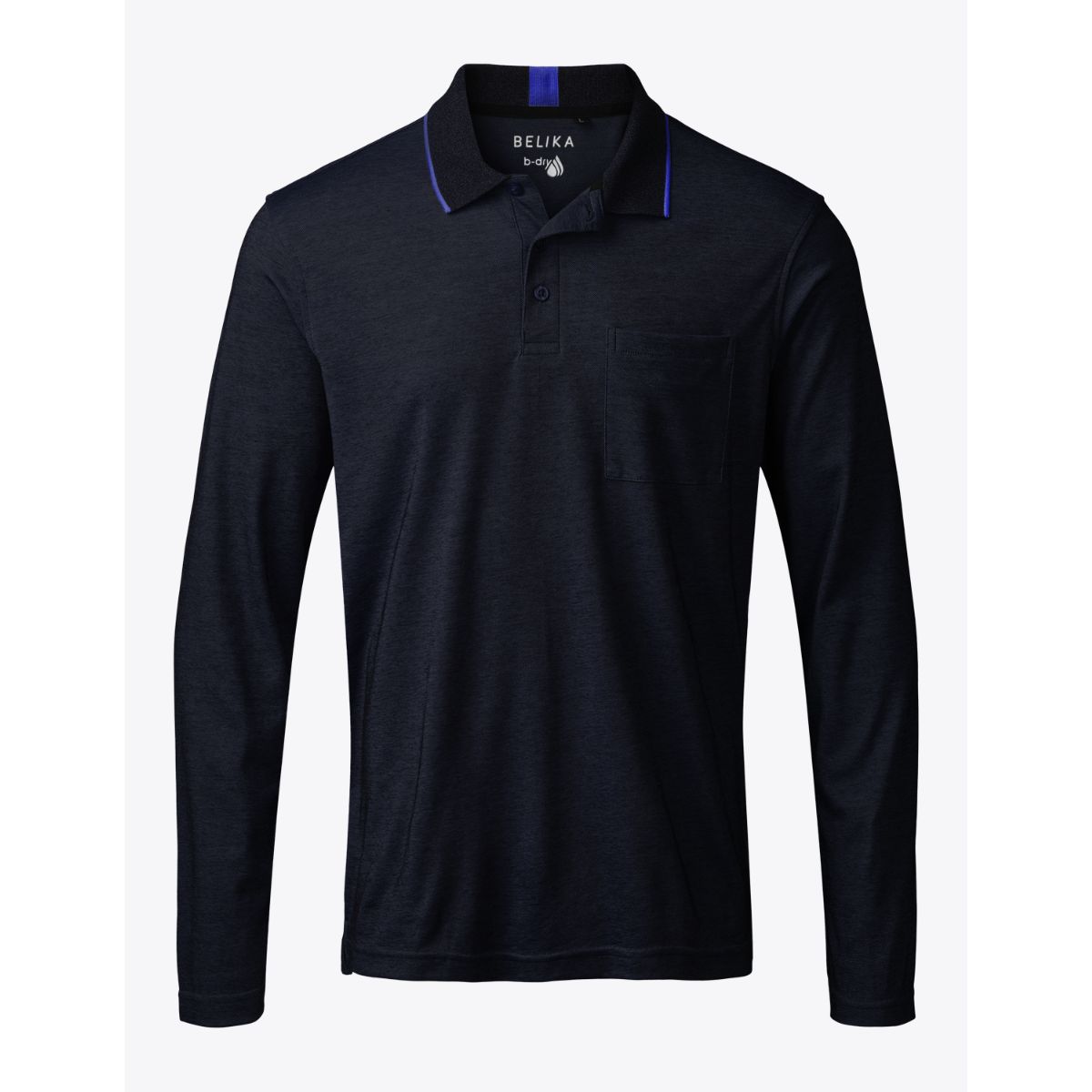 Belika Polo M/ Lange Ærmer Valencia B-dry -6x-large