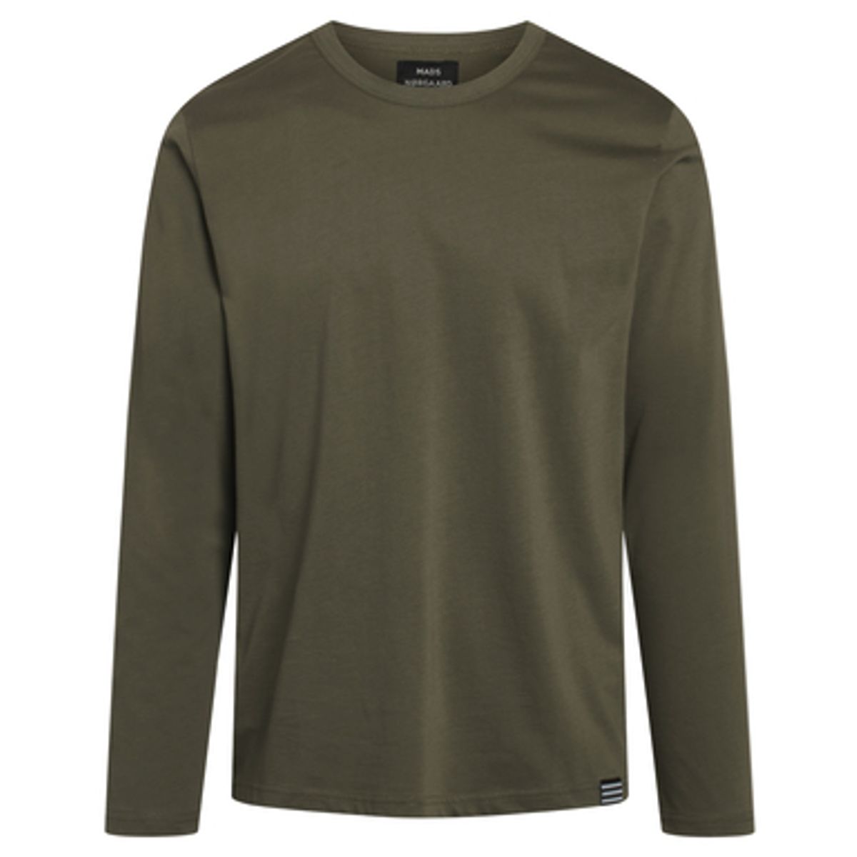 Mads Nørgaard Langærmet T-shirt Thor Organic Army_Medium