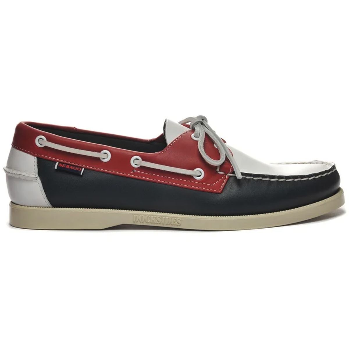 Sebago Sejlersko Portland Spinnaker Navy/red/white_45