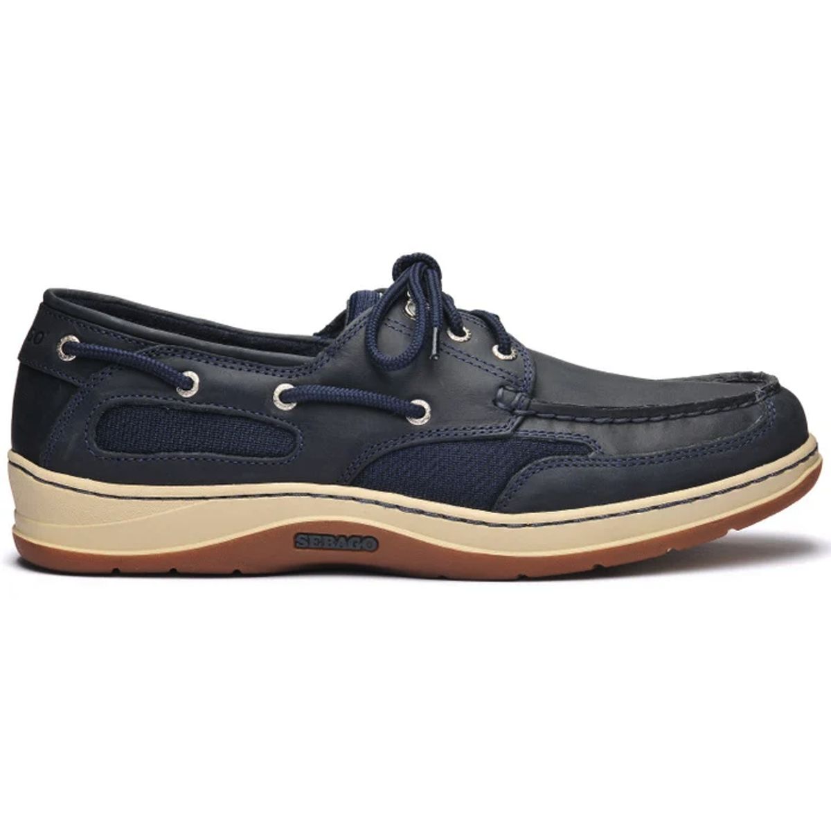 Sebago Sejlersko Cloverhitch Ii Fgl Waxed Navy _41