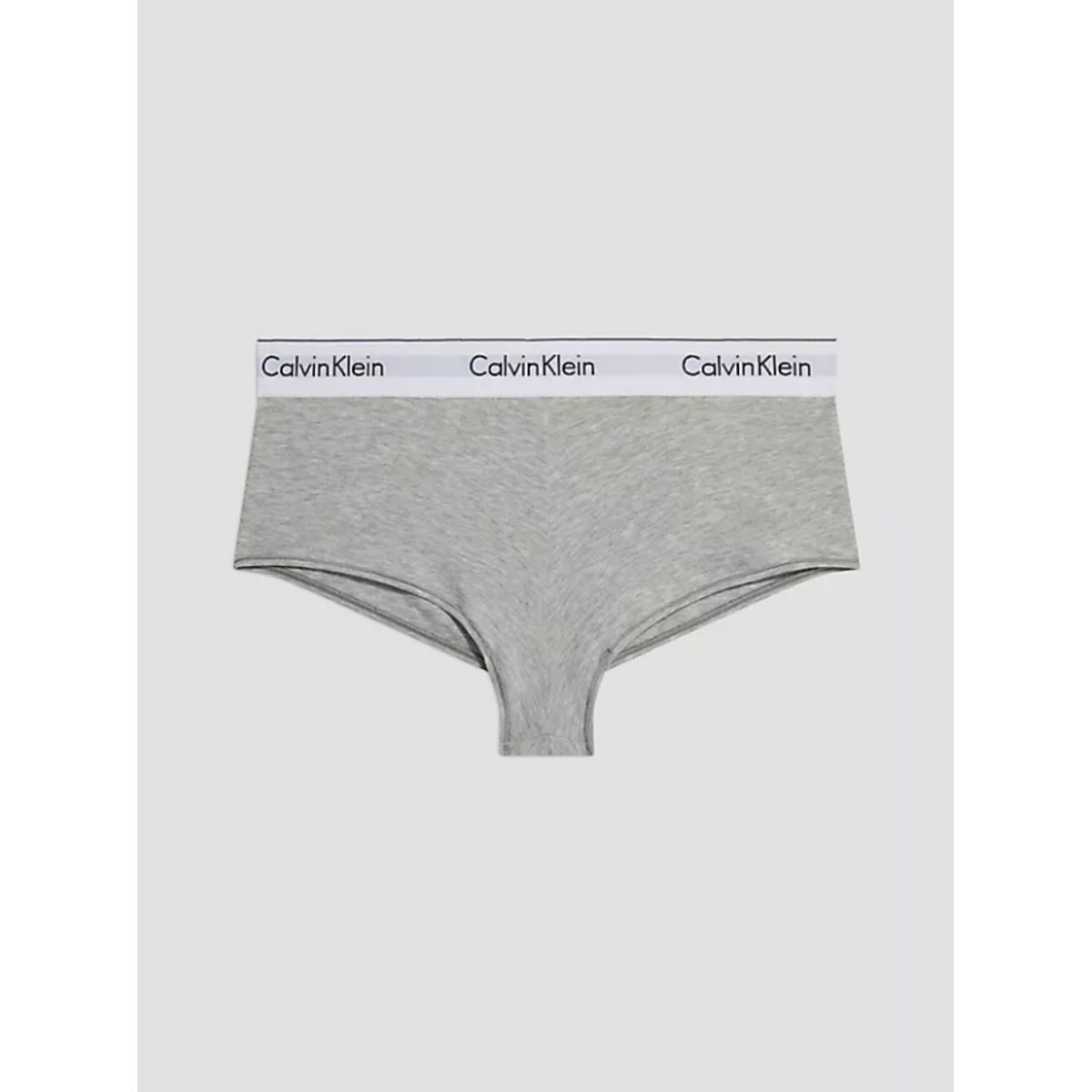 Calvin Klein Woman Boyshorts F3788e Heather Grey-x-small