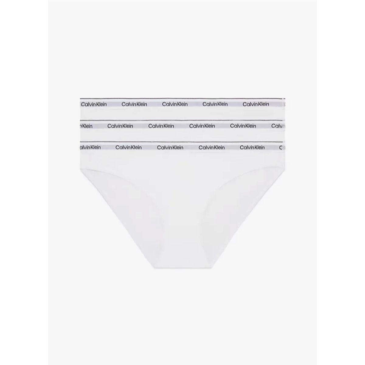 Calvin Klein Women 3-pack Bikini Qd5207e White/white/white