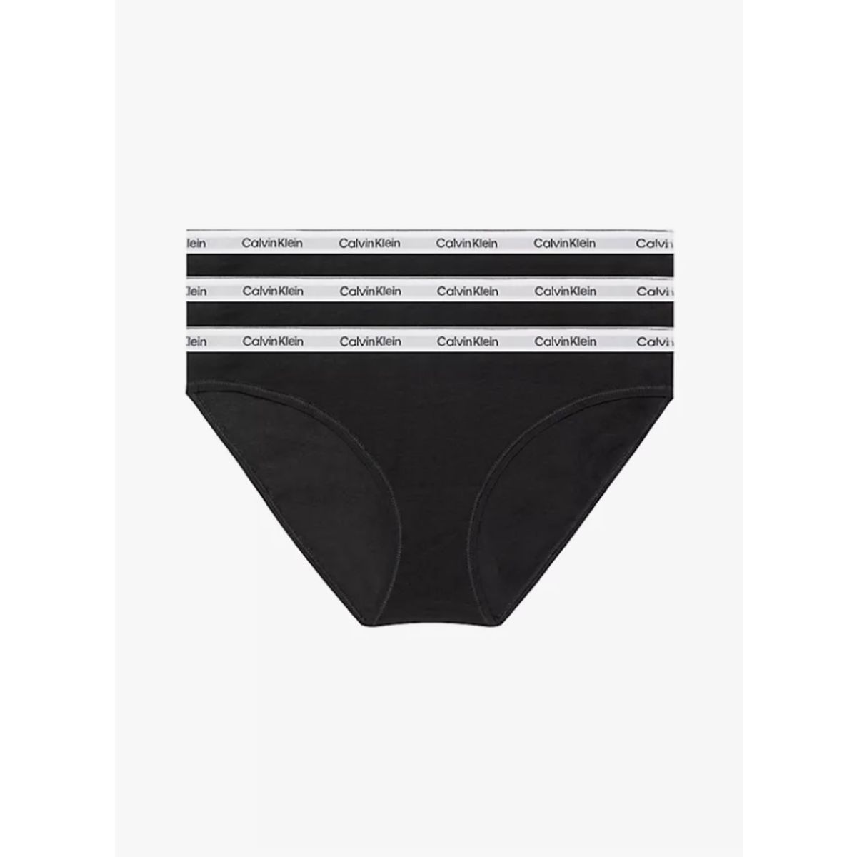 Calvin Klein Women 3-pack Bikini Qd5207e Black-x-small