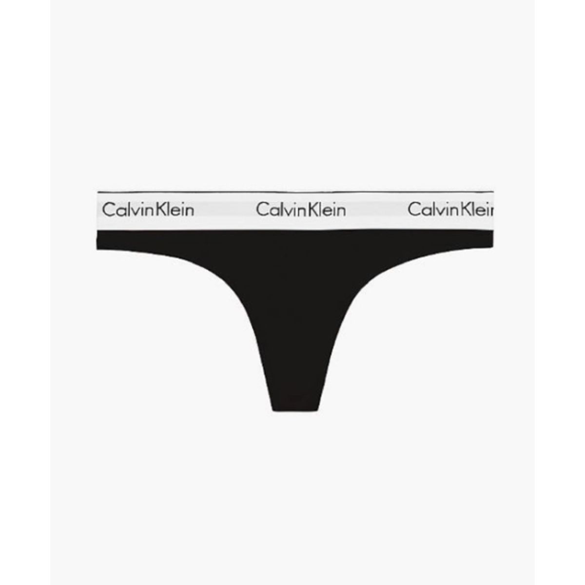 Calvin Klein Women Thong F3786e Black 001-x-small