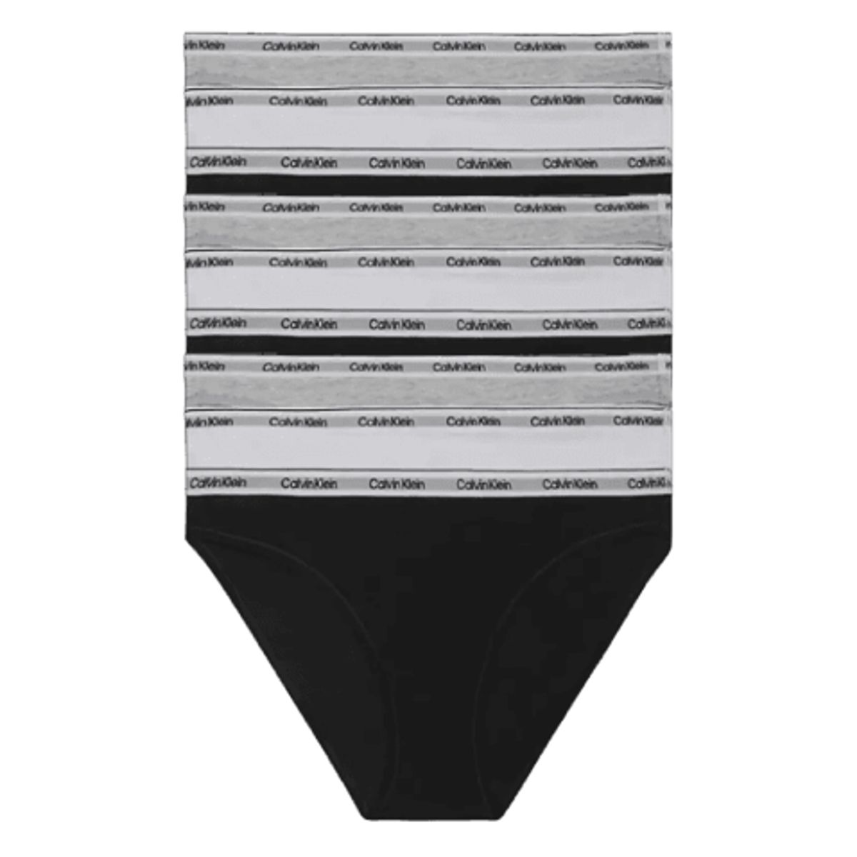 Calvin Klein Women 9-pack Bikini Qd5207e Black/white/grey