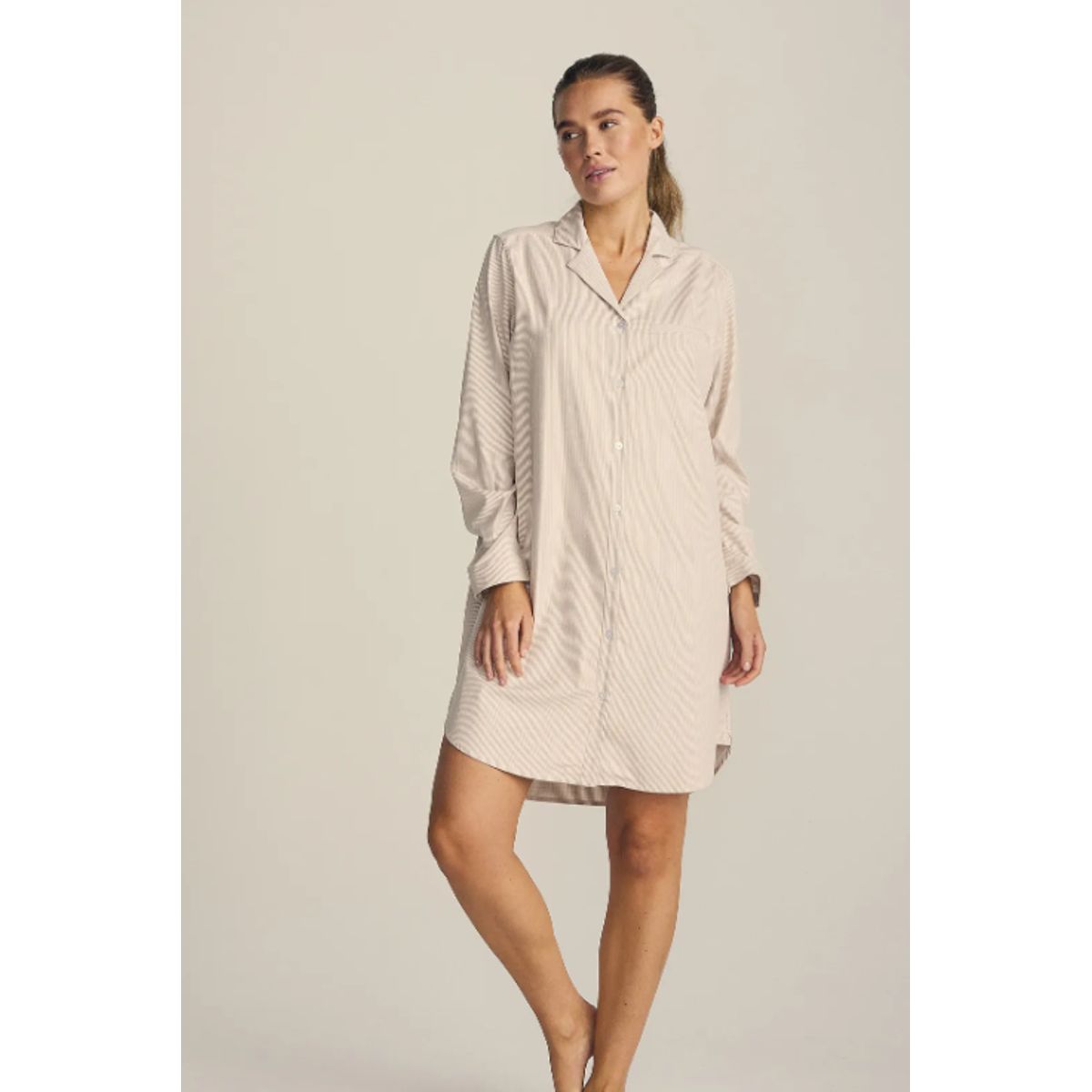 Jbs Of Denmark Women Bambus Pyjamasskjorte 8-11216-73-8101