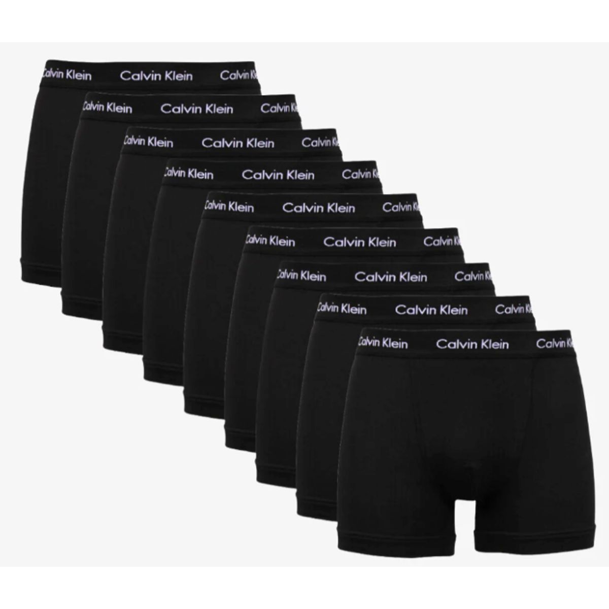 Calvin Klein Trunks 9-pak Black/black-medium